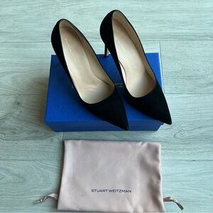 Stuart Weitzerman Leigh 95 Pointed Toe Pump